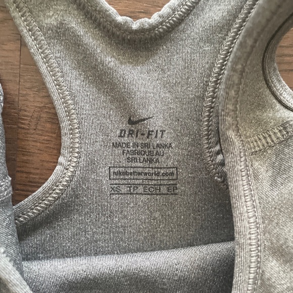 Nike Grey XS sports Bra - Picture 3 of 3